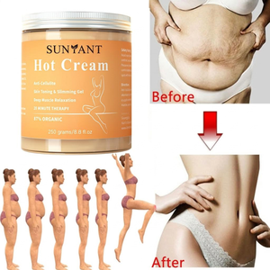 Crema Reductora de Grasa Corporal Natural y Orgánica de Marca Privada con Logotipo Personalizado, Quema Grasa Abdominal, Moldea la Figura, Combate la <span class=keywords><strong>Celulitis</strong></span>, Crema Adelgazante de Efecto Sudorífico - Product Image 3