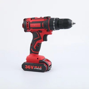 Rechargeable 34 pièces 21V Lithium perceuse sans fil Machine Impact tournevis clé ensemble d'outils - Product Image 4