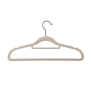 Perchas para Ropa con Revestimiento Flocado, Plástico Grueso Antideslizante, Organizador para el Hogar, Perchas para Guardar Ropa de Adultos, Forma Rectangular - Product Image 5