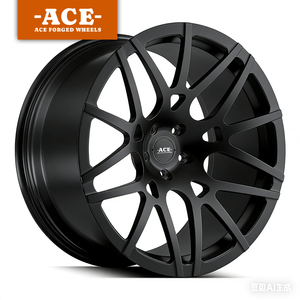 Cerchi in Lega Forgiati ACE Design Semplice Monoblocco Colore Rosso per Motorsport Auto 16-24 Pollici per Corvette Cadillac - Product Image 3