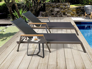 Foshan Darwin Silla de salón de aluminio ajustable junto a la piscina Playa Hoteles Playa Parque acuático Personalizar Tumbona Muebles de exterior - Product Image 4