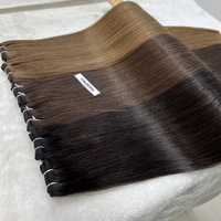 Extensions de cheveux Remy de haute qualité Super Double dessiné en gros de l'usine de vrais cheveux Tressen Echthaar verrouillage
