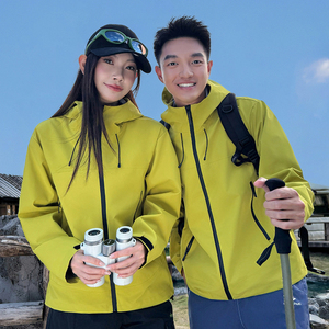 Venta caliente personalizado con capucha impermeable cortavientos senderismo ropa deportiva con capucha transpirable montañismo Camping - Product Image 1