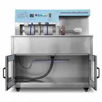 Lave-chaussures semi-automatique avec stérilisation 220V, machine de nettoyage multifonction pour baskets à usage commercial