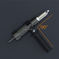 Adaptateur de perceuse sans fil pour rivets, riveteuse professionnelle avec poignée auxiliaire pour tirer les rivets aveugles de 2,4 à 4,8 mm