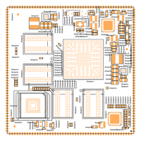 Services de conception personnalisés Carte de support Rockchip personnalisée Rk3588 Rk3576 Rk3568 Rv1126 Android Linux Carte de support Rockchip personnalisée
