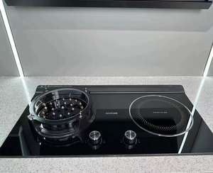 Estufa <span class=keywords><strong>de</strong></span> cerámica eléctrica <span class=keywords><strong>de</strong></span> alta potencia <span class=keywords><strong>de</strong></span> 3500W, estufa doméstica <span class=keywords><strong>de</strong></span> llama abierta enchufable, <span class=keywords><strong>horno</strong></span> <span class=keywords><strong>de</strong></span> combustión eléctrico <span class=keywords><strong>de</strong></span> doble quemador integrado - Product Image 6