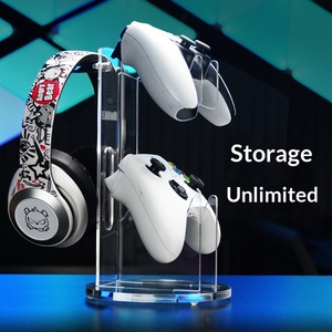 แท่นวางจ<span class=keywords><strong>อย</strong></span>เกมอะคริลิคใส 2 ชั้น สำหรับ PS4 PS5 <span class=keywords><strong>Xbox</strong></span> ใช้งานร่วมกับพีซีได้ - Product Image 4
