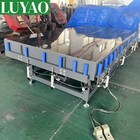 Mesa de Flotación de Aire para Aplicaciones de Vidrio Aislante, Maquinaria para Producción de Vidrio, Suministro Directo de Fábrica