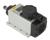 Motor Spindle Pendingin Udara HQD 0.8Kw 800W ER11 24000rpm untuk Router CNC GDF37-24Z/0.8