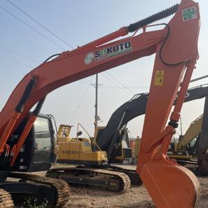 Uitstekende staat, betrouwbare prestaties, soepele werking, <span class=keywords><strong>Hitachi</strong></span> ZX200 gebruikte graafmachine voor middelgrote bouwwerkzaamheden - Product Image 4