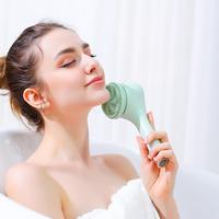 Sikat Mandi Elektrik Multifungsi Baru untuk Pijat Seluruh Tubuh dan Punggung, Getaran, Tahan Air IPX7, Gagang Panjang