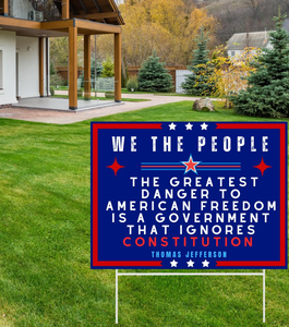 Letreros de Jardín Resistentes al Agua, Indeformables y Resistentes a la Decoloración, de 18x24 Pulgadas, Ligeros y Resistentes con Estaca en Forma de H, para Campañas de Igualdad Racial - Product Image 1