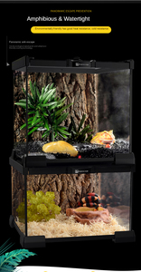 Itfabt L — aquarium en <span class=keywords><strong>verre</strong></span>, jeu lampes, lizard, serpent, tortue, tortue, corne, grenouille, animaux de compagnie - Product Image 4