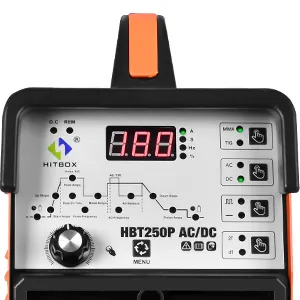 เครื่องเชื่อมอเนกประสงค์ <span class=keywords><strong>HITBOX</strong></span> เครื่องเชื่อมแบบแมนนวล เครื่องเชื่อมอเนกประสงค์ในตัว รุ่น HBT250P ACDC - Product Image 6