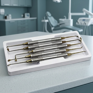 Herramienta dental de acero inoxidable Clase I para incisión vestibular, túnel subperiostal y elevación de seno maxilar, instrumento para implantes dentales - Product Image 5