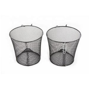 Piège à poissons en métal, 1 pièce, appât LIVE en forme d'anguille, crevettes, corne, crabe, caisse de goutte - Product Image 3