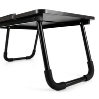 Bureau portable pliable et extensible en plastique pour ordinateur portable, table d'étude pour lit, support d'ordinateur, bureau à domicile, hauteur réglable, amovible, Shaohua