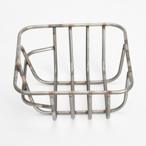 Panier de vélo grand format en fer à fixer sur le guidon, support de rangement durable, couleur personnalisable GX101 - Product Image 4