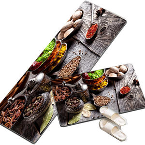 Moderne Anti-Slip Deurmatten Voor Badkamer Keuken Slijtvast Lange Vlek Gedempt Nieuwigheid Patroon Polyester Huishoudelijk Wasbaar - Product Image 2