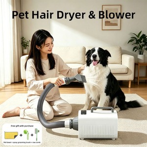 <b>Pet</b> Hair Dryer High Power 220V AC Motor Multifunctional For Dog Grooming Home Use - Product Image 3
