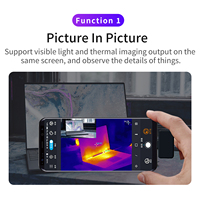 Caméra d'imagerie thermique enfichable Z5mini 256x192 HD imageur thermique type-c appareil infrarouge pour téléphones Android