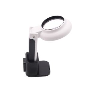 Batería plegable de escritorio de mano, luz LED, reparación de lectura, interruptor HD montado en la pared, lupa - Product Image 2