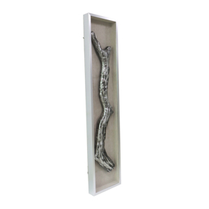 Scultura da Parete Rustica in Legno con Design a Rami Testurizzati per Arredamento Moderno di Soggiorno e Camera da Letto - Product Image 3