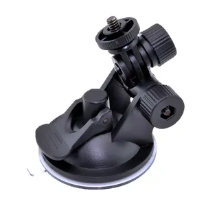 スポーツカメラサクションカップ写真アクセサリーGoPro用三脚アダプター付きトラベリングカーマウントホルダー