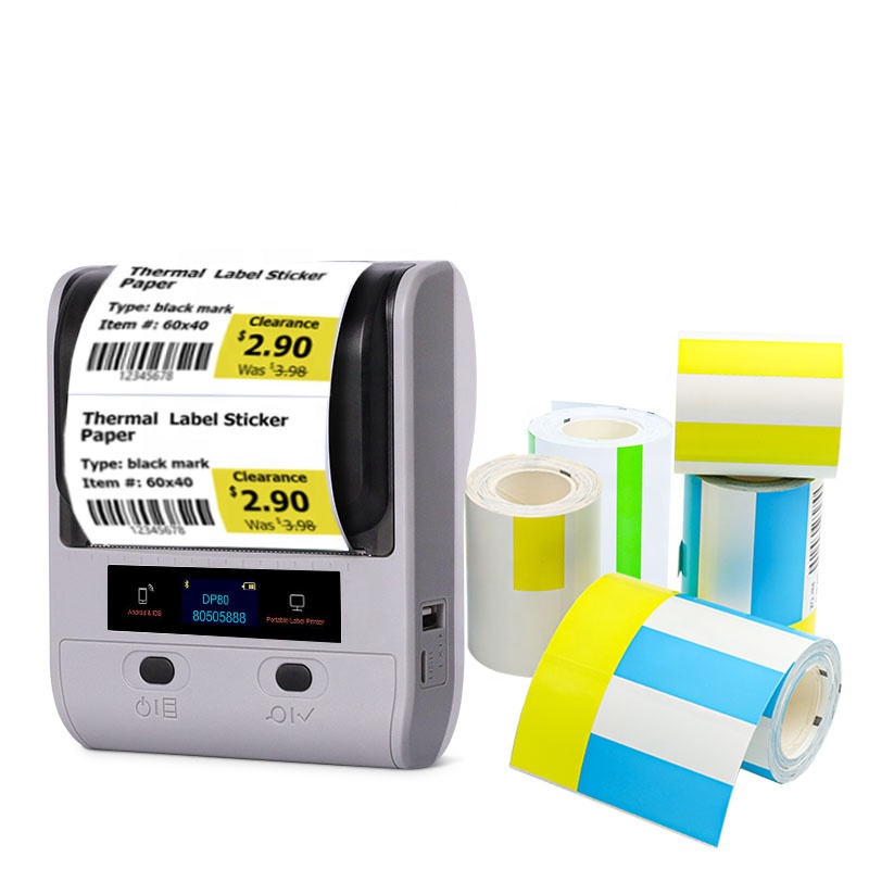 Detonger Custom Supermarket Shelf Price Tag Color Commodity Label For Retail Store Pharmacy Chain Price Label