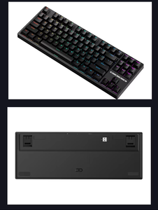 Keywin không dây Bàn phím cơ khí 87 phím RGB đèn nền giá cả phải chăng tùy chỉnh bàn phím chơi game - Product Image 4