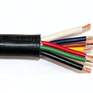 300/500V Control Cable JZ500 Flexible Copper Conductor PVC Jacket 7x0.75mm2