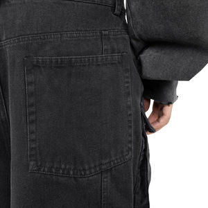 Pantaloni <span class=keywords><strong>Cargo</strong></span> larghi personalizzati da uomo pantaloni <span class=keywords><strong>Cargo</strong></span> resistenti in tessuto Twill di cotone 100% da uomo - Product Image 6