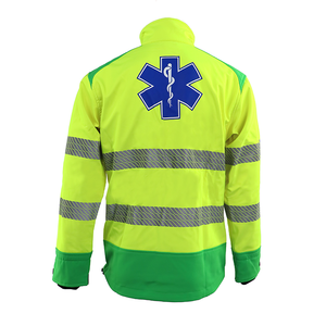 بدلات مسعفين لخدمات الطوارئ الطبية ملابس عمل للرعاية ما قبل المستشفى عالية الوضوح للسلامة الطبية والإسعافات الأولية - Product Image 6