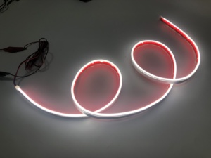 Tira de luces Led Flexible para capó de coche, 12V, luces blancas de circulación diurna, decoración, retroiluminación, lámpara de atmósfera automática larga, Universal - Product Image 4