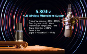 Sistema de Micrófono Inalámbrico LEKATO - Product Image 6