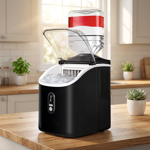 Household Use Ice <b>Square</b> Maker Countertop Portable Mini Ice Maker for Home,office,shops - Product Image 1