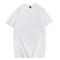Haute qualité entreprise personnel uniforme Camp événement Logo promotionnel imprimé adulte 180g blanc 100 coton unisexe personnalisé hommes T-Shirts