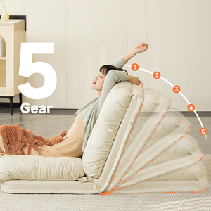 Fauteuil Tatami Pliant Moderne de Style Européen, Durable, <span class=keywords><strong>pour</strong></span> Balcon, Fauteuil Paresseux Facile à Transporter, Revêtement en Tissu, Échantillon Disponible - Product Image 4