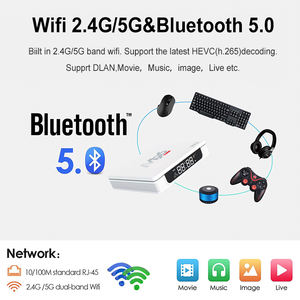 Tripsky-Dispositivo de <span class=keywords><strong>Tv</strong></span> inteligente M96W2, decodificador con Android 11, 5g, Amlogic S905, Wifi doble, <span class=keywords><strong>4K</strong></span>, HD, 4gb de ram - Product Image 2