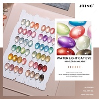 JTING Nouvelle Collection de Vernis Gel Effet Œil de Chat 48 Couleurs Effet Lumière Aquatique OEM Vernis à Ongles Gel Effet Œil de Chat Personnalisation Gratuite Salon Professionnel