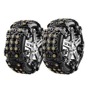 Cadenas Antideslizantes <span class=keywords><strong>para</strong></span> Neumáticos de Coche, Diseño Seguro <span class=keywords><strong>para</strong></span> Vehículos, Cinturón <span class=keywords><strong>para</strong></span> Neumáticos de <span class=keywords><strong>Nieve</strong></span>, Conducción Segura en Invierno, Púas Antideslizantes <span class=keywords><strong>para</strong></span> Neumáticos de Coche, 165cm-255cm - Product Image 4