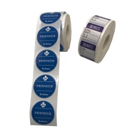 Feuilles de vinyle PVC adhésif résistant aux UV, autocollants de logo découpés à l'emporte-pièce, imperméables à l'eau pour l'extérieur, impression style mixte, promotions d'épicerie