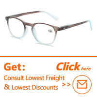 Vente directe d'usine mode rétro PC petites montures de lunettes rondes lentilles AC concepteur lunettes personnalisées lunettes de lecture unisexe