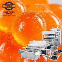 Ligne de production de machines à fabriquer des perles de boba à éclatement rapide, de qualité supérieure, à alimentation directe, pour la fabrication commerciale de billes de jus