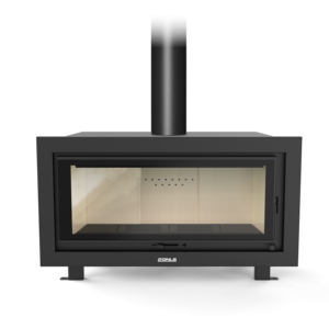 Poêle <span class=keywords><strong>à</strong></span> <span class=keywords><strong>bois</strong></span> R1102A 11KW avec grande fenêtre <span class=keywords><strong>de</strong></span> visualisation, poêle <span class=keywords><strong>à</strong></span> <span class=keywords><strong>bois</strong></span> <span class=keywords><strong>d</strong></span>'intérieur, foyer pour encastrer ou <span class=keywords><strong>à</strong></span> poser en libre place - Product Image 1