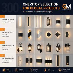 Lámpara de Pared de <span class=keywords><strong>Tubo</strong></span> Recto GU10 de Estilo Industrial, Cabezal de Lámpara de Aluminio Negro, Luz de Pared Ajustable/Iluminación Exterior Impermeable - Product Image 3