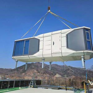 Cápsulas Espaciales de Lujo para Habitaciones de Hotel, Cabañas Prefabricadas, Glamping Pods, <span class=keywords><strong>Casas</strong></span> Móviles Prefabricadas para Camping y Uso Turístico - Product Image 1
