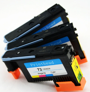 Tête d'impression pour <span class=keywords><strong>HP</strong></span> 72, compatible avec les modèles C9380A, <span class=keywords><strong>C9383A</strong></span>, C9384A, pour imprimantes DesignJet T1100, T1120, T1120ps, T1300ps, T2300, T610, T770, T790, T795 - Product Image 1