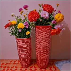 Jarrón de Arte Moderno, Maceta Irregular, Macetero Decorativo, Recipiente para Flores Frescas y Secas para la Decoración del Hogar y la Sala de Estar - Product Image 6